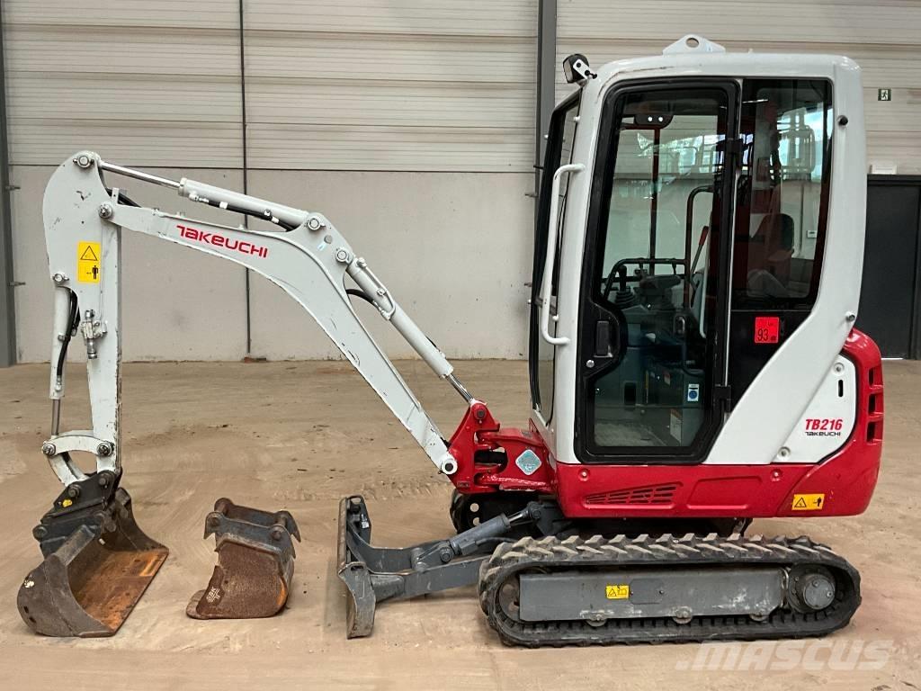 Takeuchi TB 216 Minigraafmachines < 7t