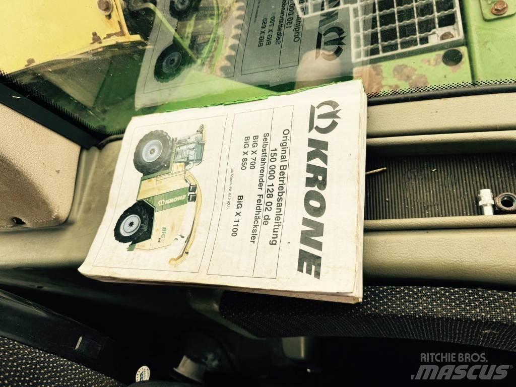 Krone Big X 850 Zelfrijdende veldhakselaars