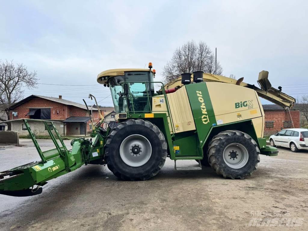 Krone Big X 850 Zelfrijdende veldhakselaars