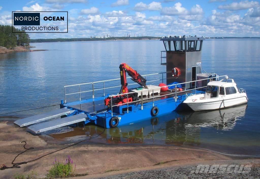  Nop  transport ship Werkboten en pontons