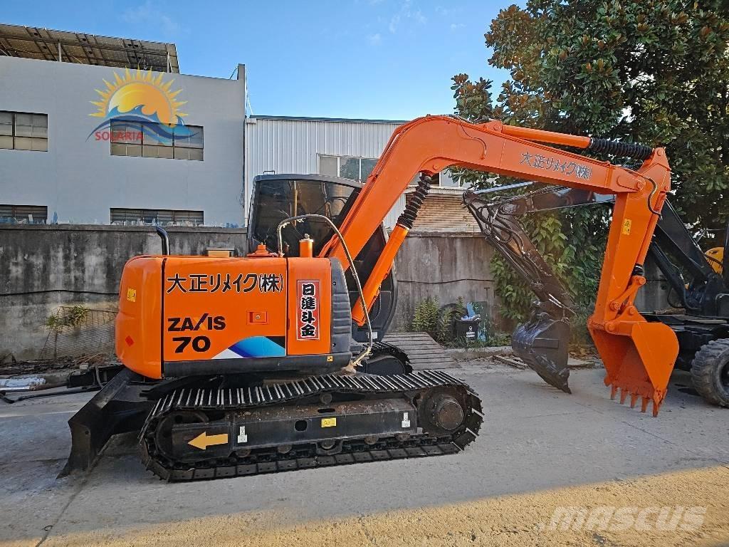 Hitachi ZX 70 Midigraafmachines 7t - 12t