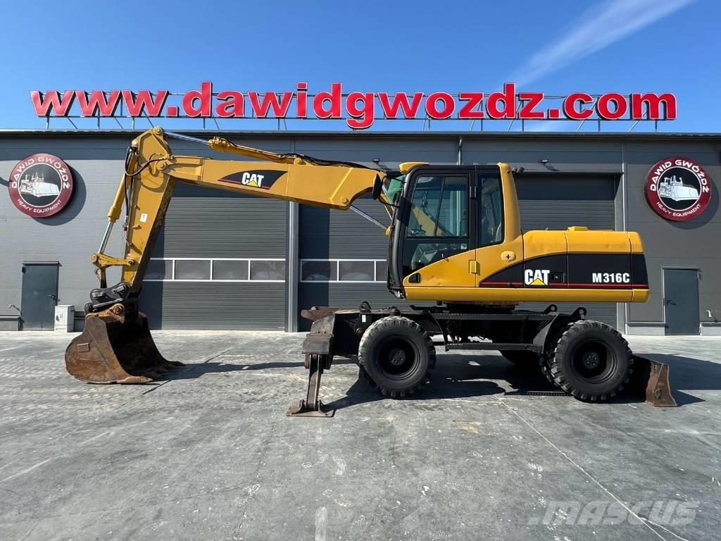 CAT M 316 C Wielgraafmachines