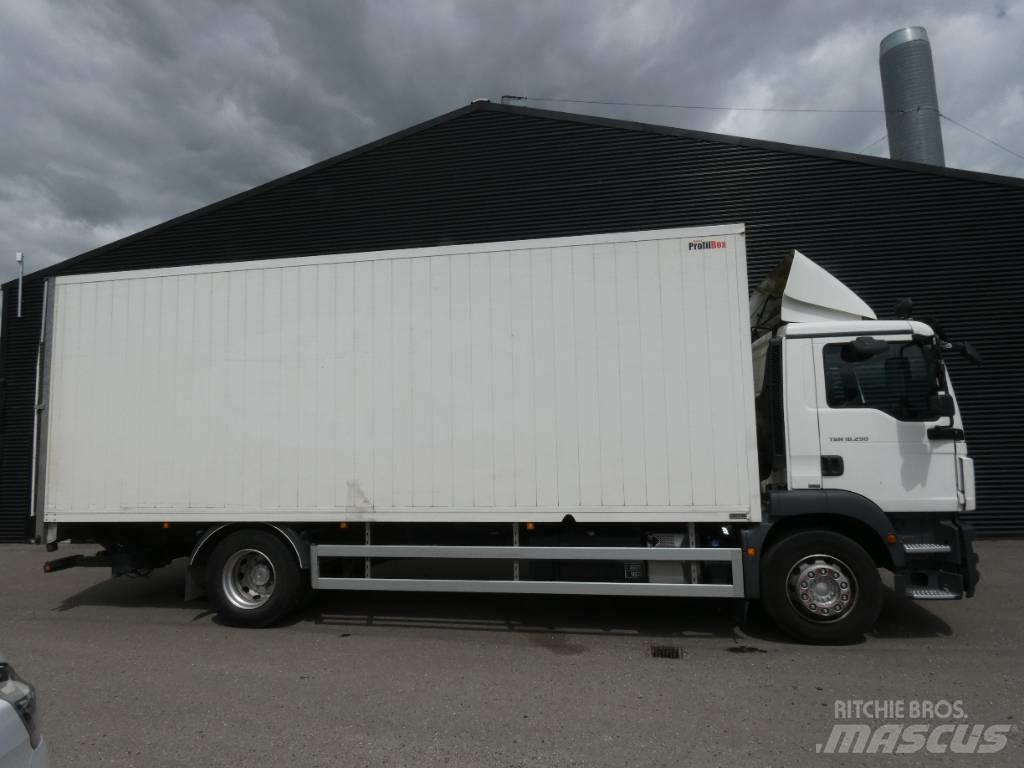 MAN TGM 18.290 Bakwagens met gesloten opbouw