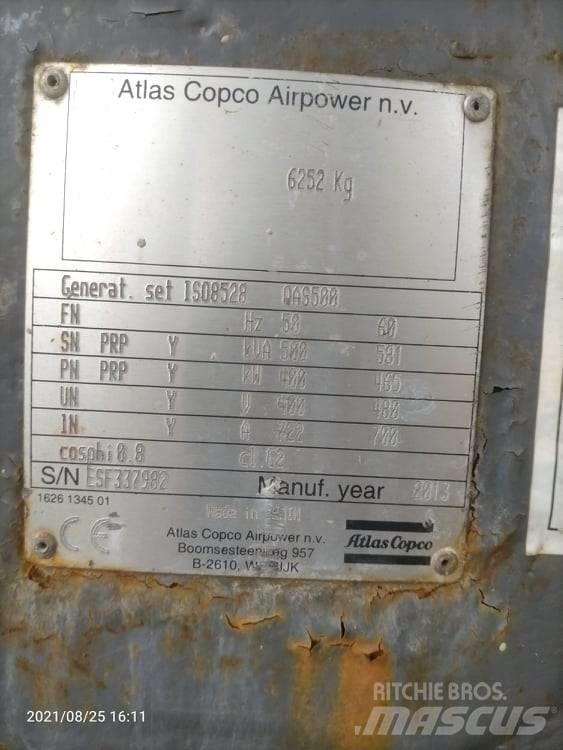Atlas Copco QAS 500 Diesel generatoren