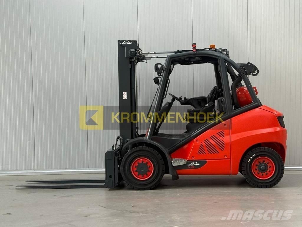 Linde H 45 T-02 LPG heftrucks