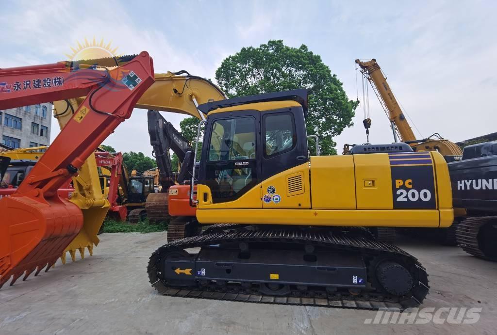 Komatsu PC 200-7 Rupsgraafmachines