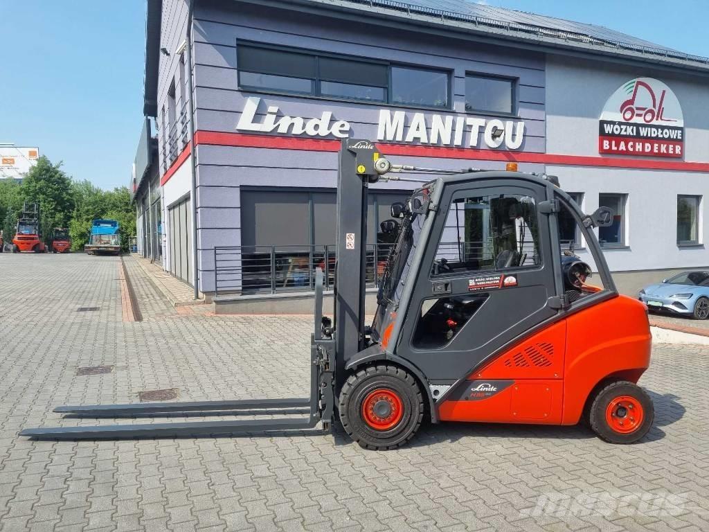 Linde H35T-02 LPG heftrucks