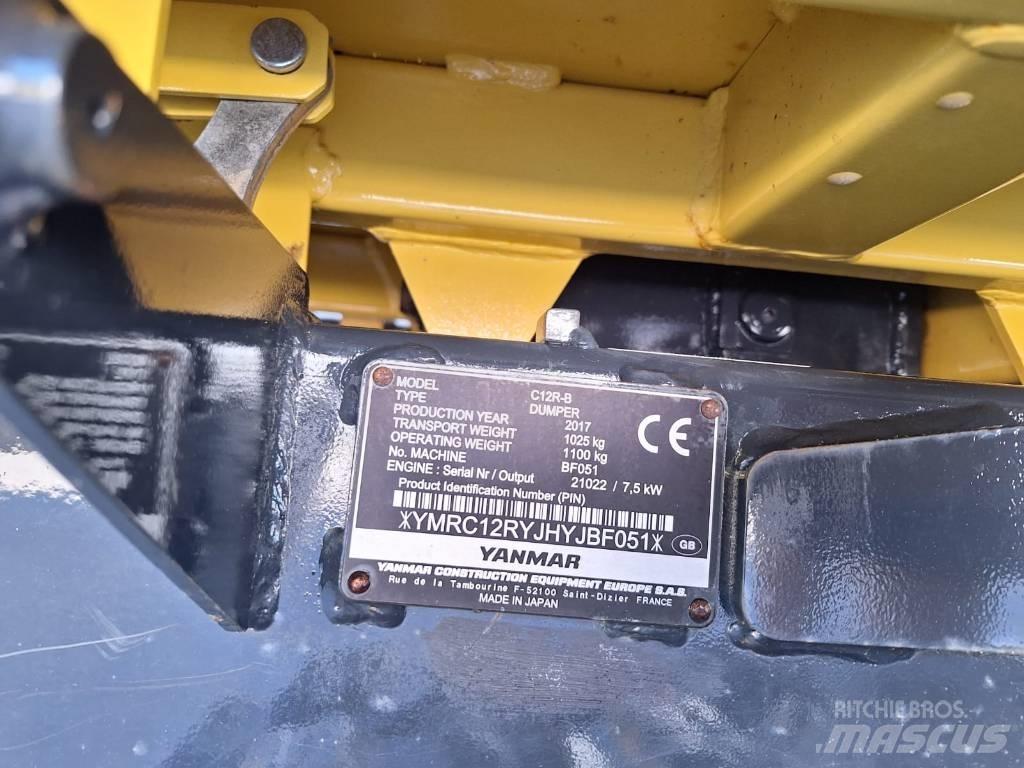 Yanmar C 12 R-B Rupsdumpers