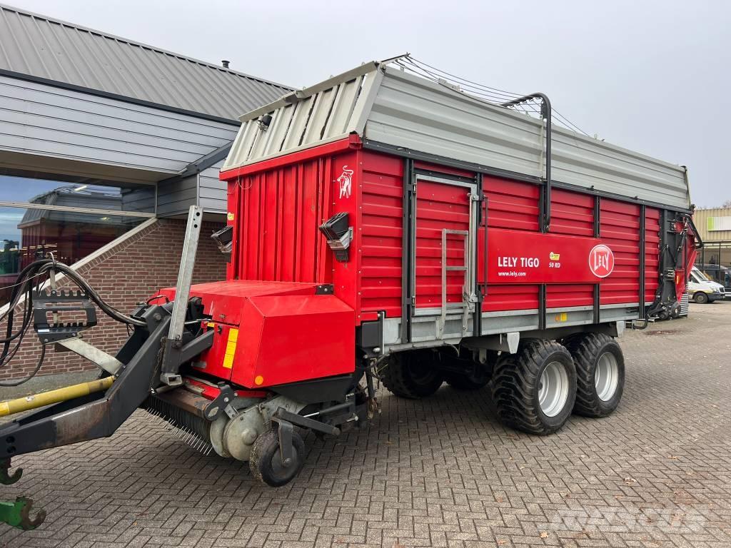 Lely Tigo 50 R D Opraapwagens
