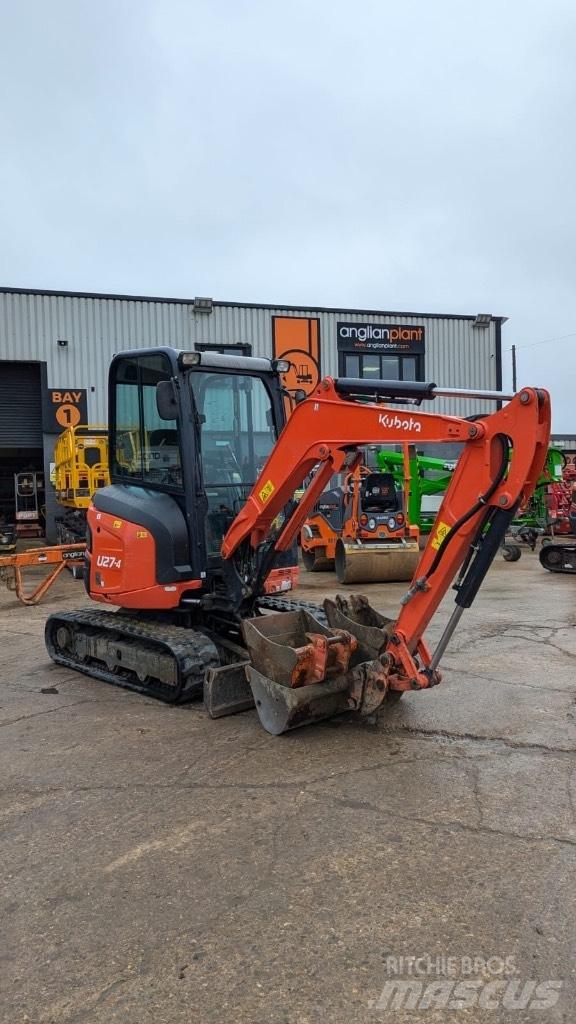 Kubota U 27-4 Minigraafmachines < 7t