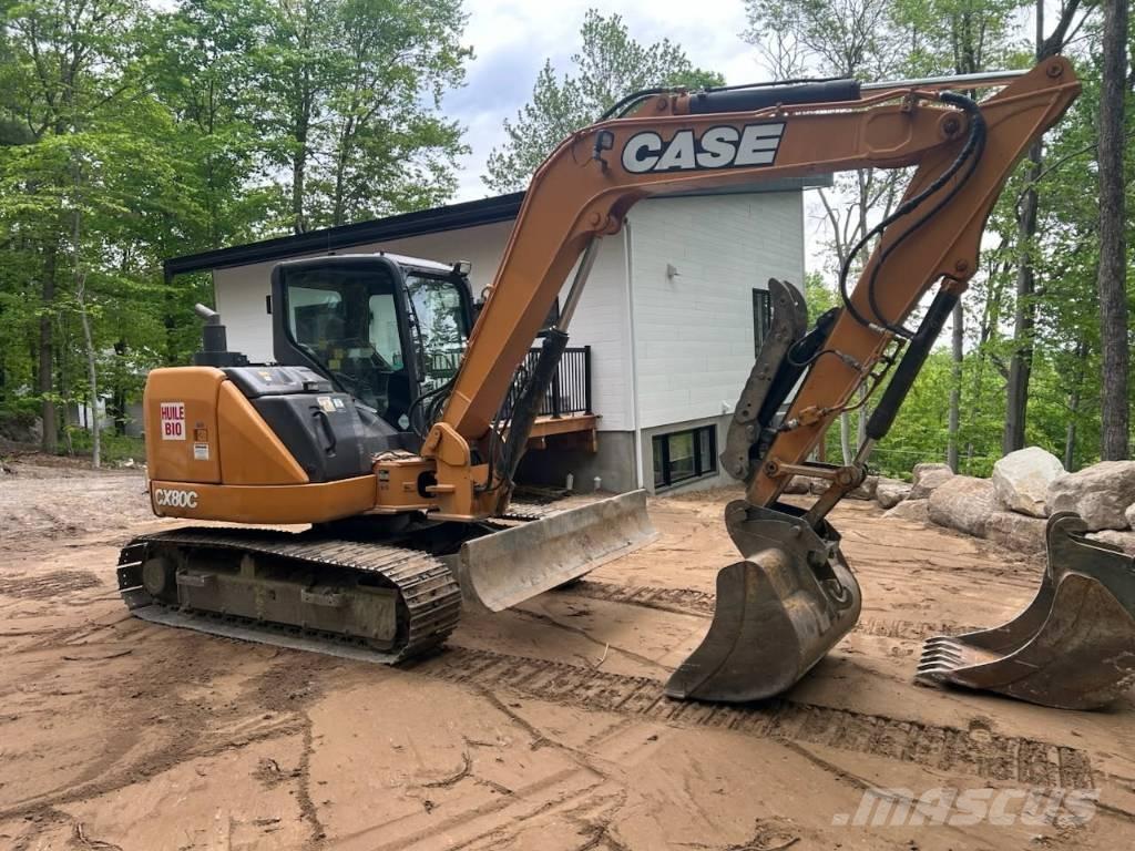 CASE CX 80 C Rupsgraafmachines