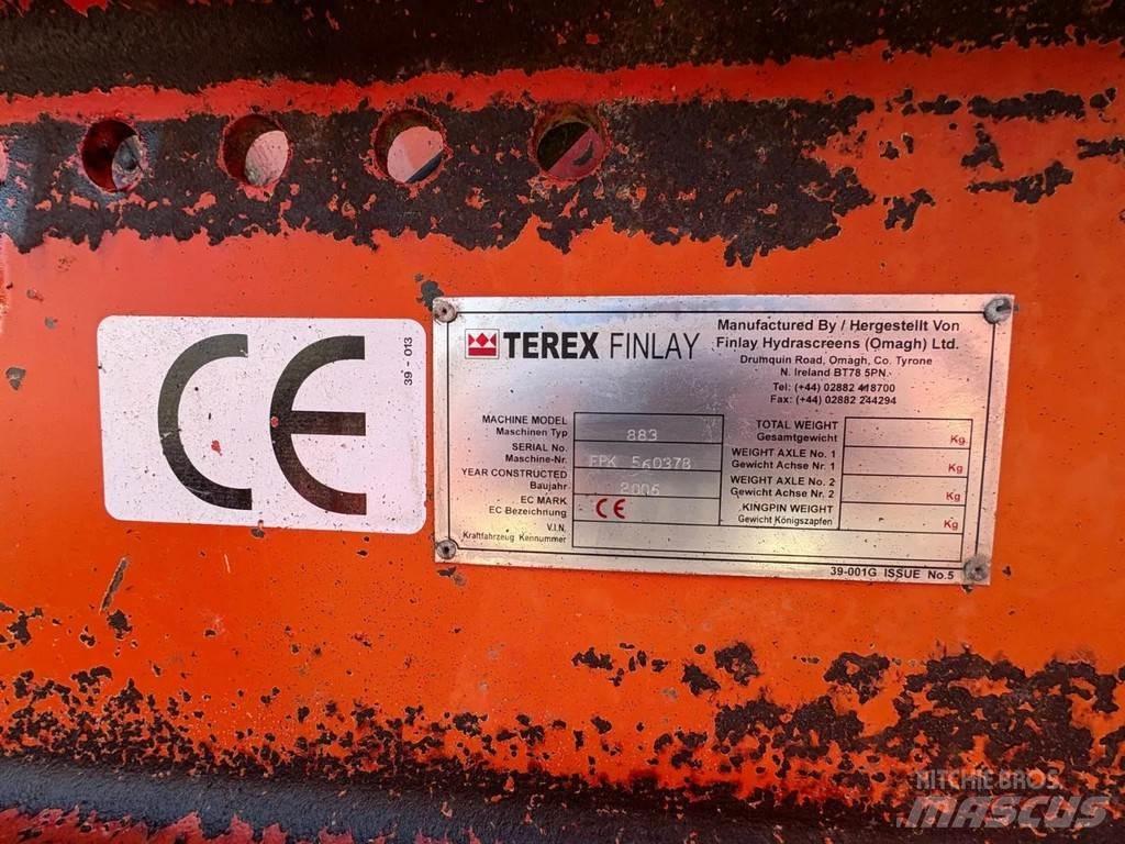 Terex 883 Mobiele zeefinstallaties