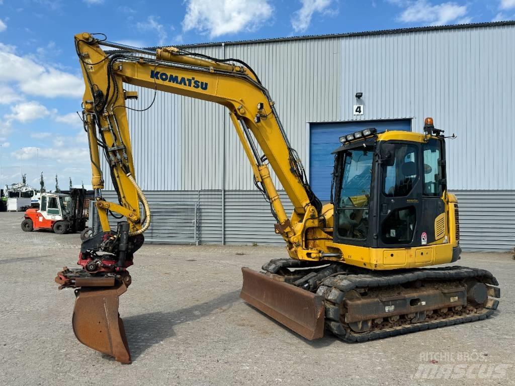 Komatsu PC 118 MR-8 Rupsgraafmachines