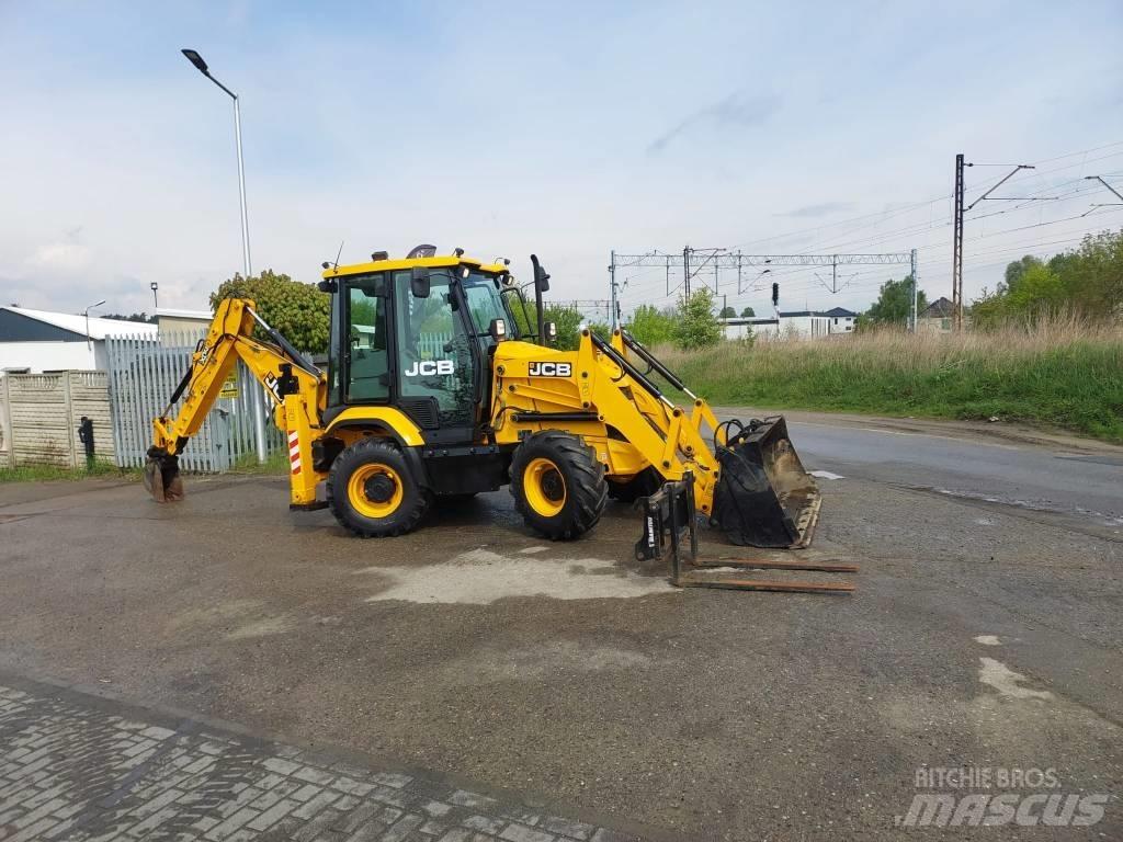 JCB 3 CX Compact Graaf-laadcombinaties