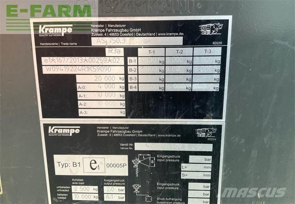 Krampe as 750 Graantransportwagen