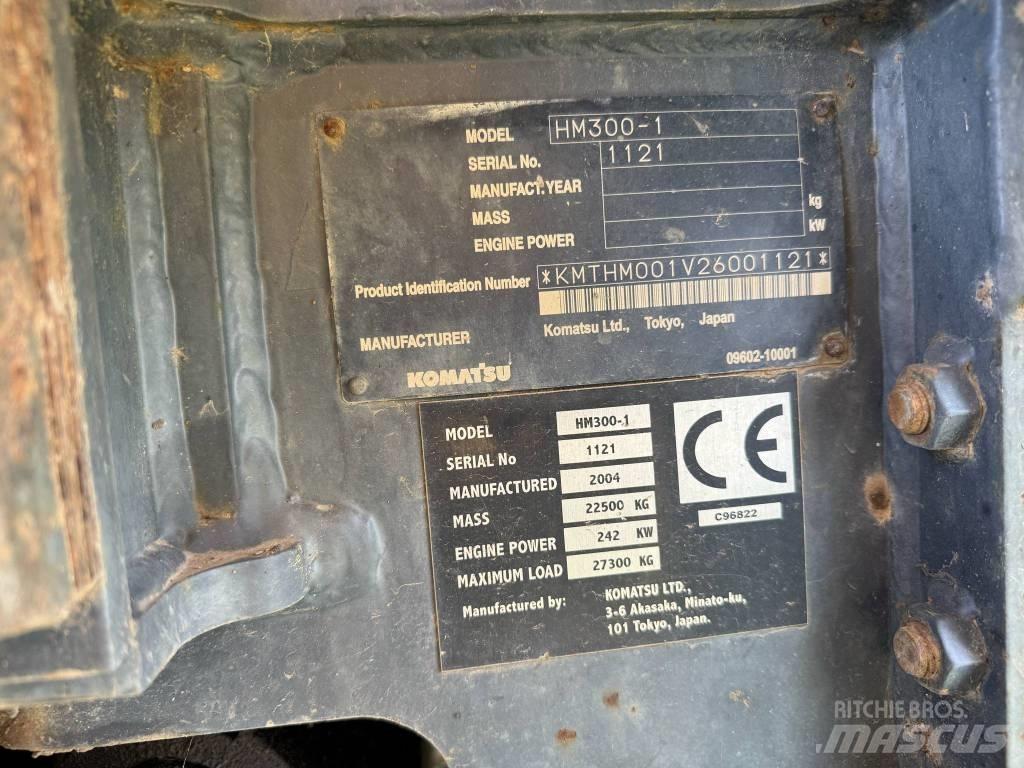 Komatsu HM300-1 Knik dumptrucks