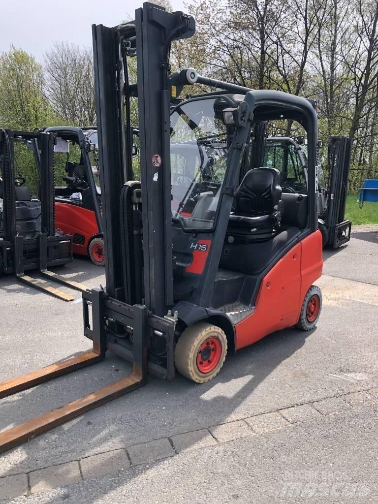 Linde H 16 T -01 LPG heftrucks