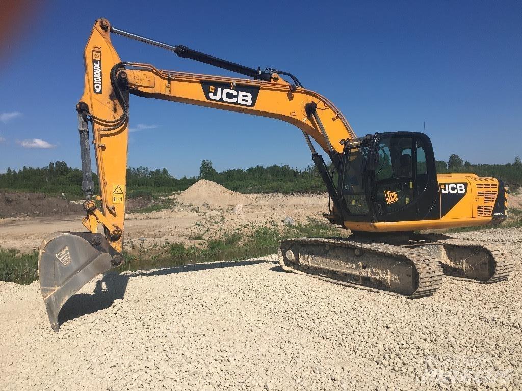 JCB JS 220 Rupsgraafmachines
