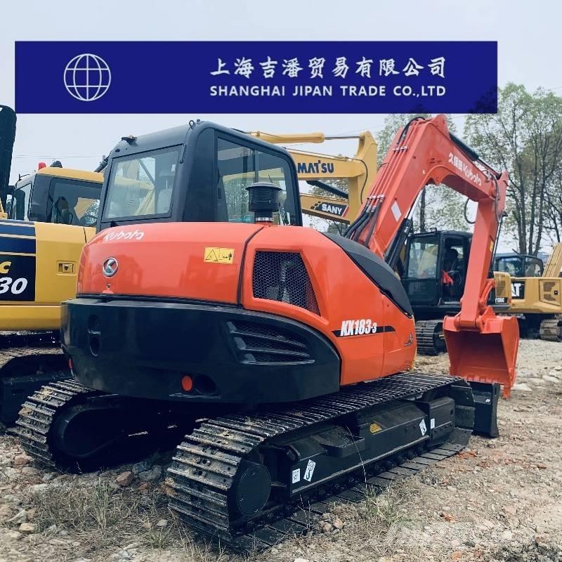 Kubota KX 183 Midigraafmachines 7t - 12t