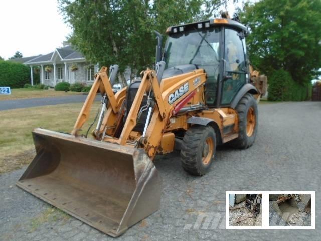 CASE 580 SN Graaf-laadcombinaties