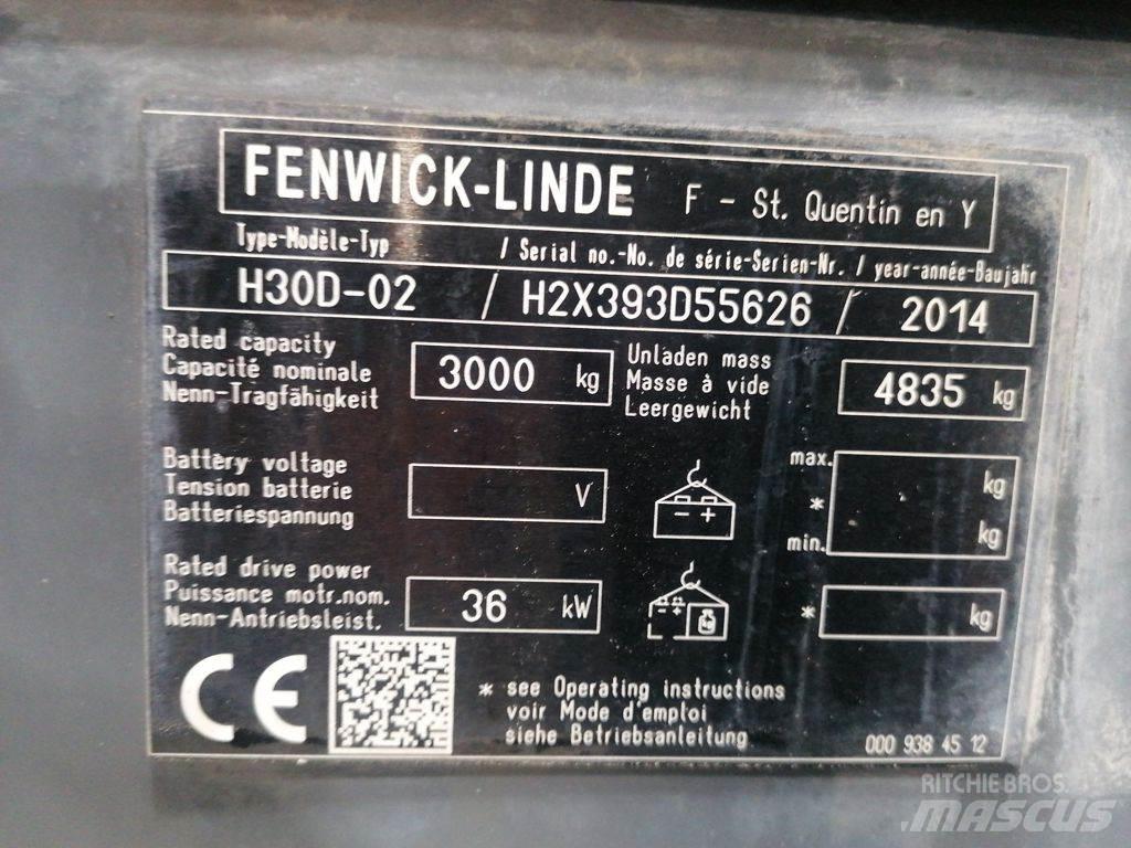 Linde H30D-02 Diesel heftrucks
