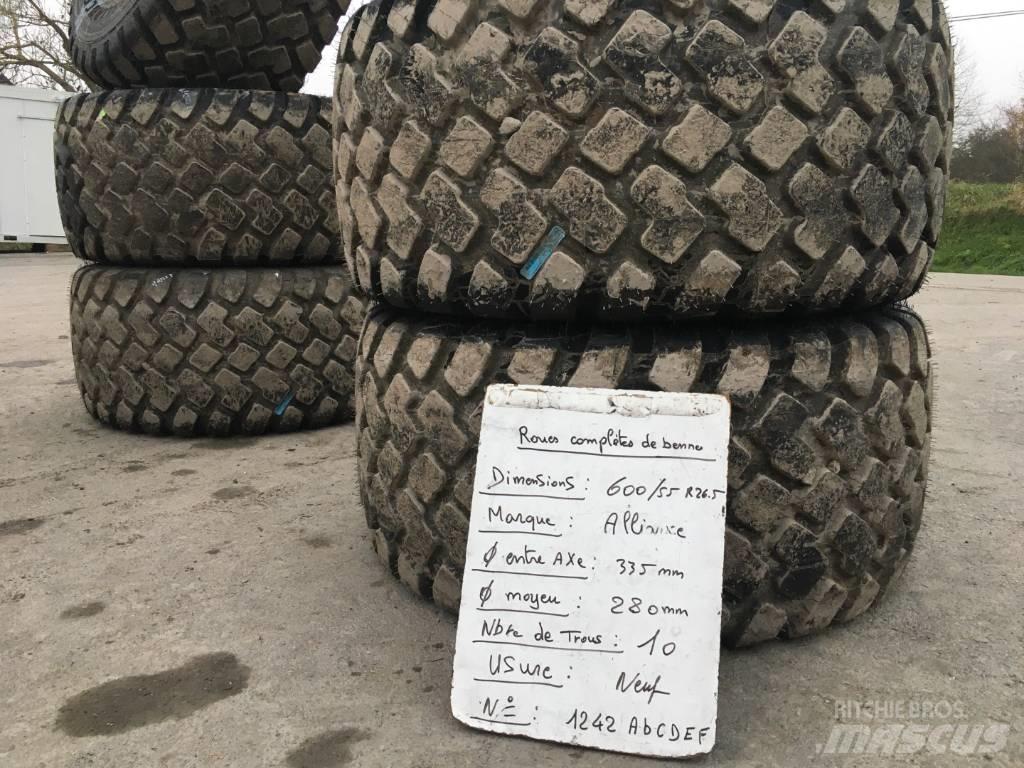 Alliance 600/55R26.5 Banden, wielen en velgen