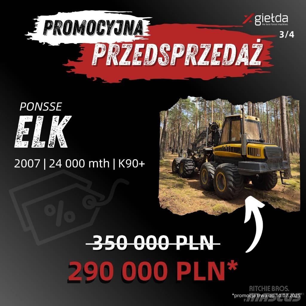 Ponsse Elk Uitrijwagens