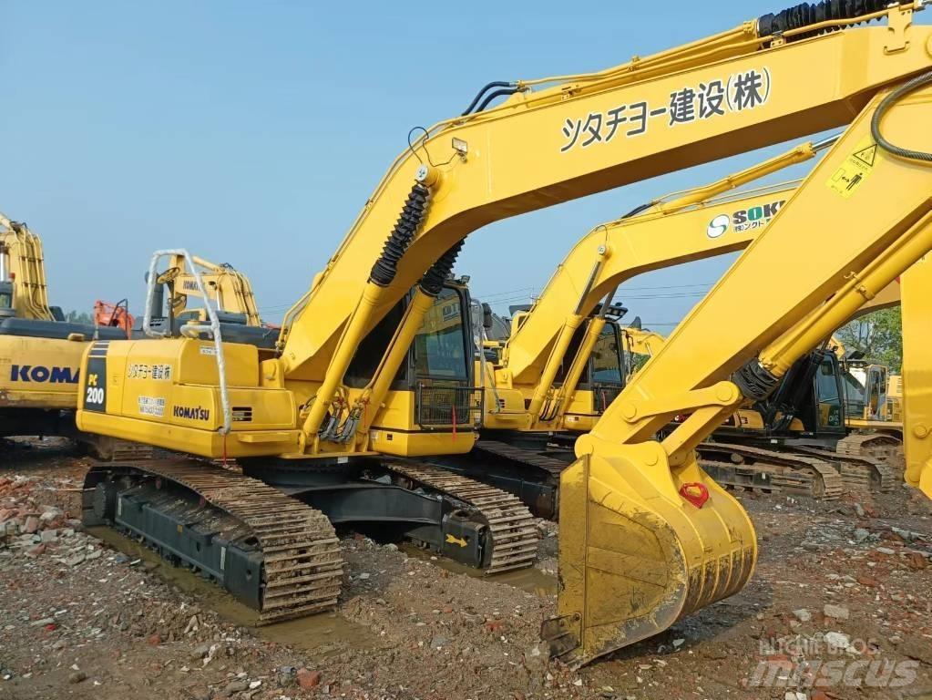 Komatsu PC 200-8 Rupsgraafmachines