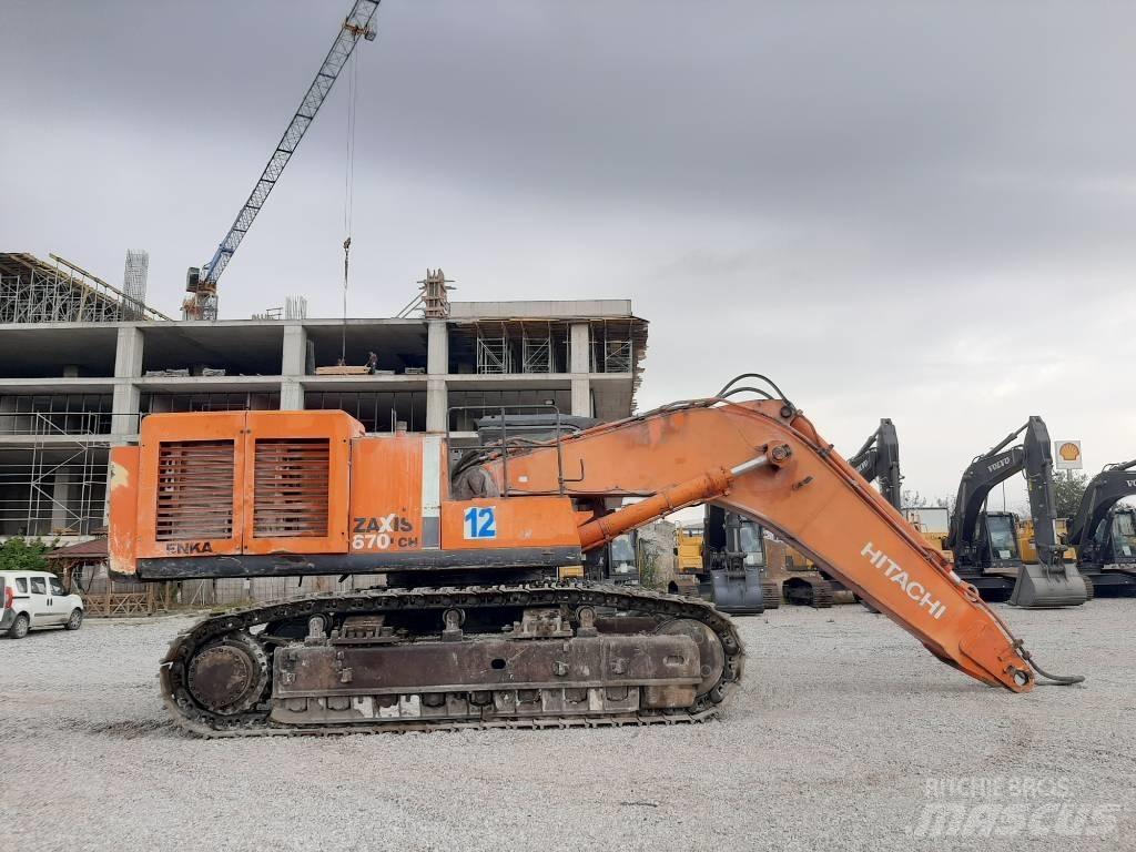 Hitachi ZX 670 LC H Rupsgraafmachines