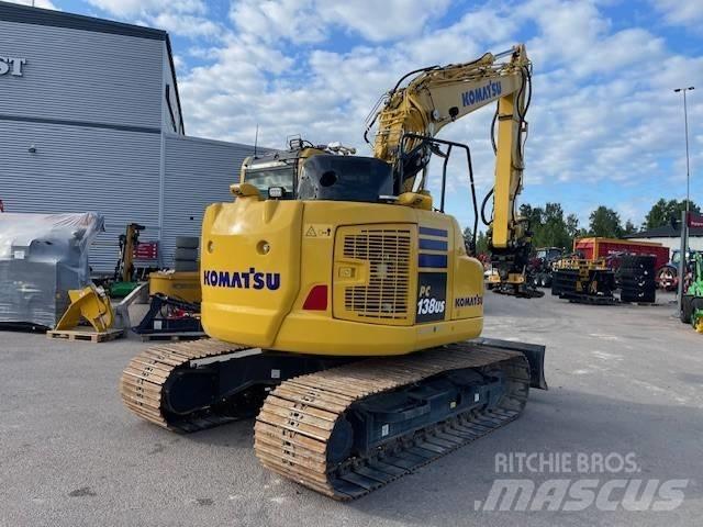 Komatsu PC 138 US-11 Rupsgraafmachines