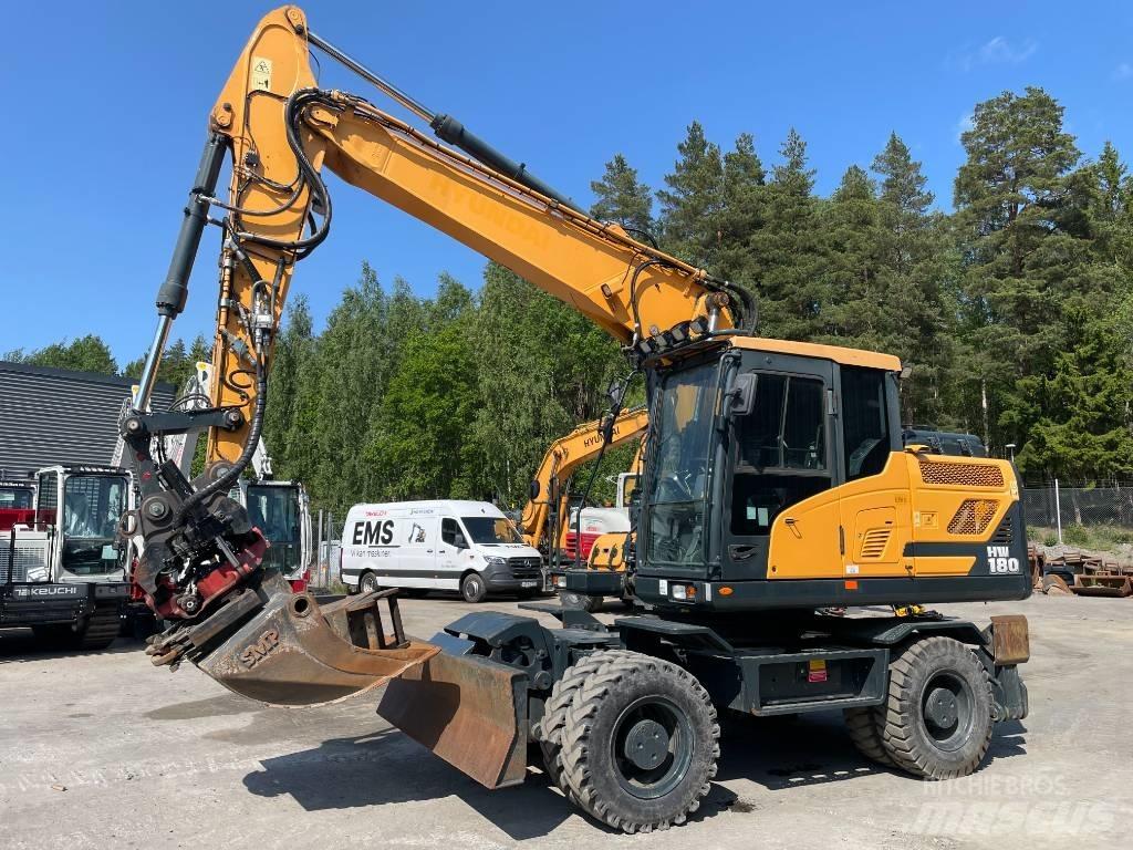 Hyundai HW 180 Wielgraafmachines