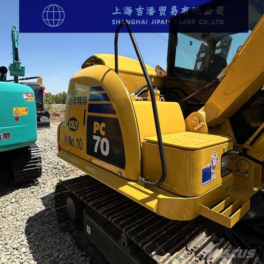 Komatsu PC 70 Rupsgraafmachines