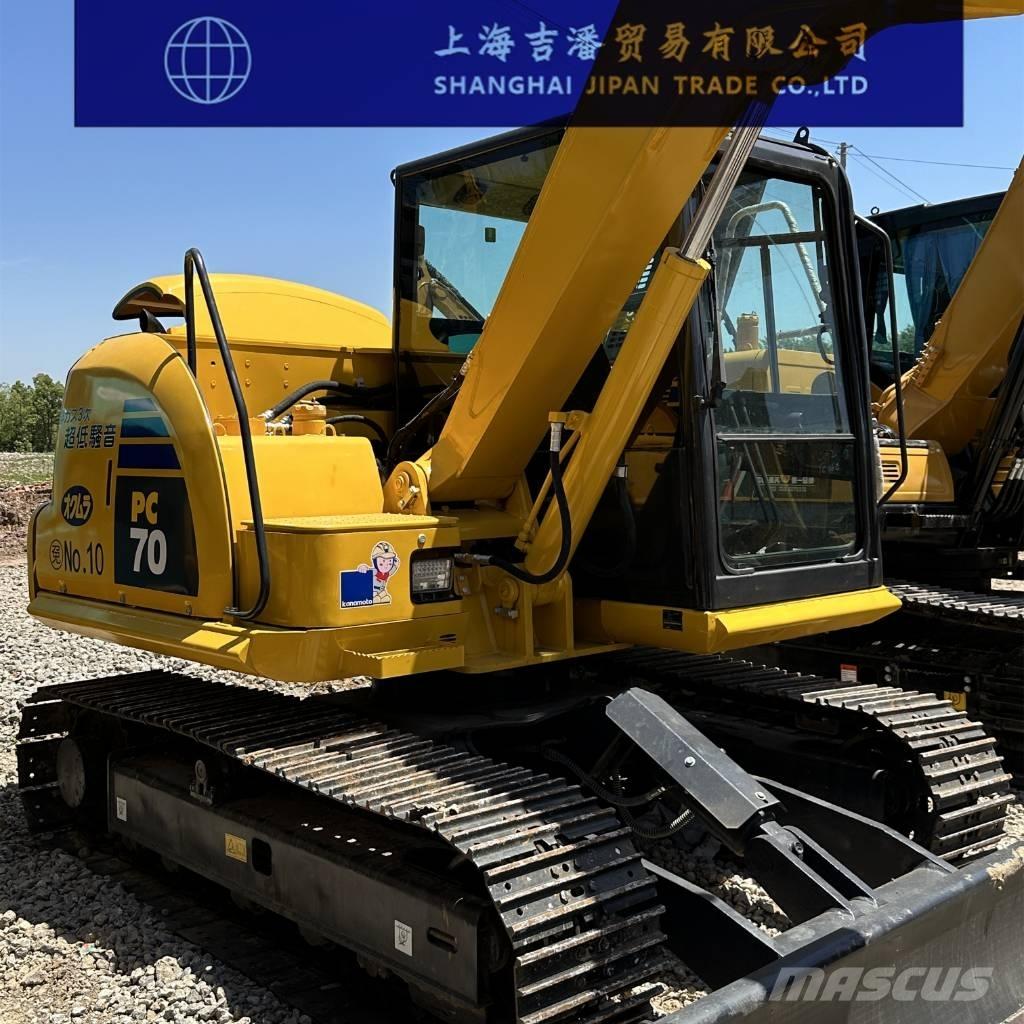 Komatsu PC 70 Rupsgraafmachines