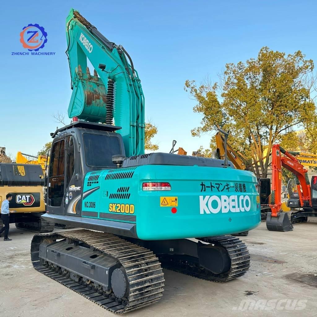 Kobelco SK 200 Rupsgraafmachines