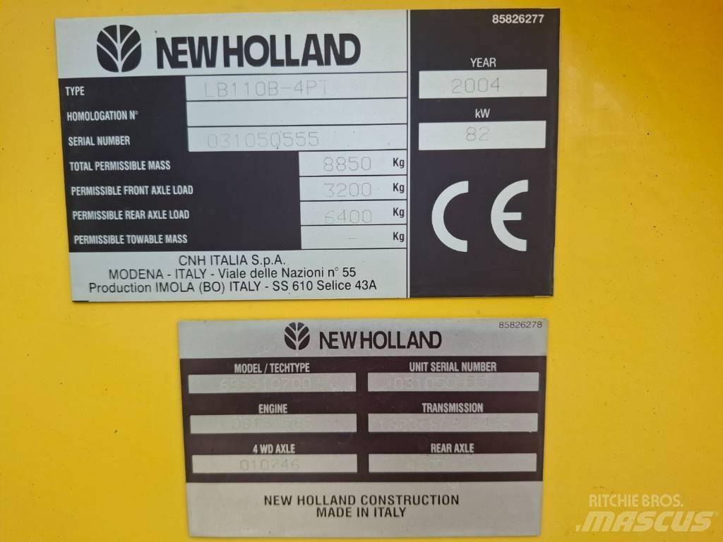 New Holland LB 110 B Graaf-laadcombinaties