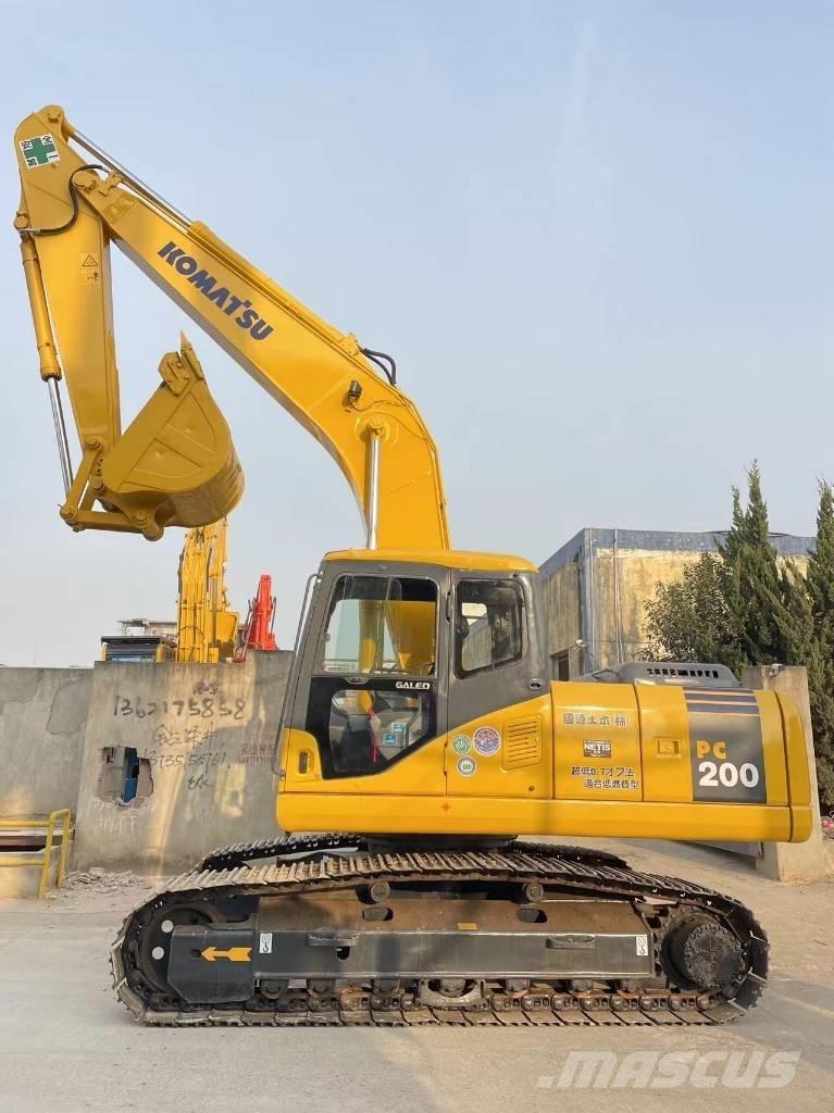 Komatsu PC 200-7 Rupsgraafmachines