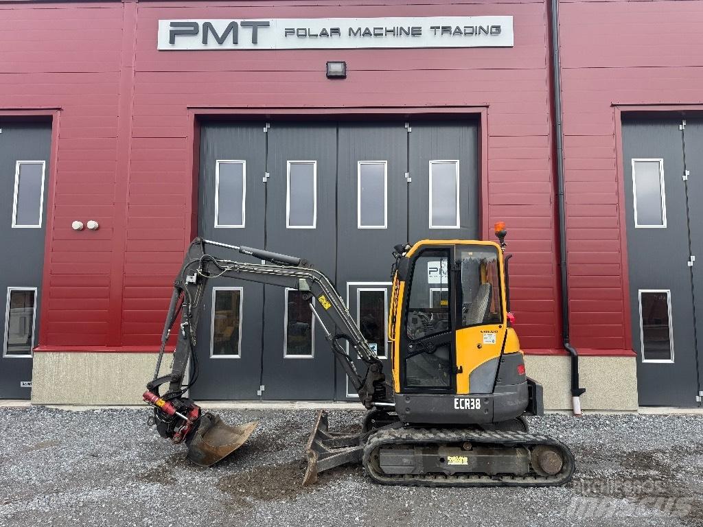 Volvo ECR 38 Minigraafmachines < 7t
