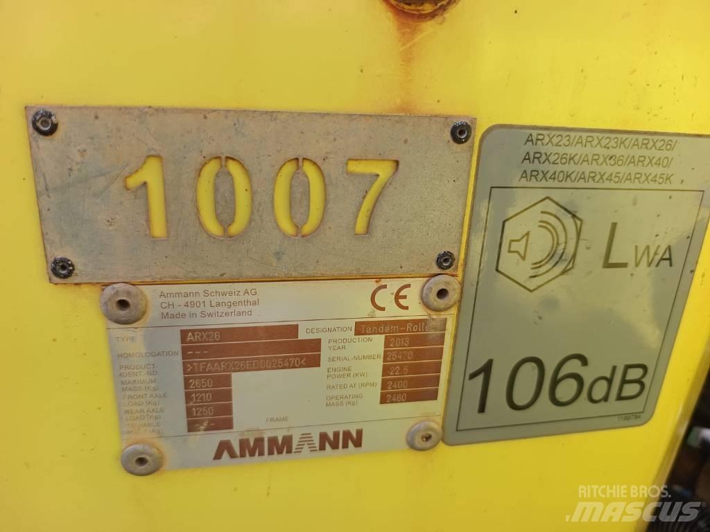 Ammann ARX 26 Duowalsen