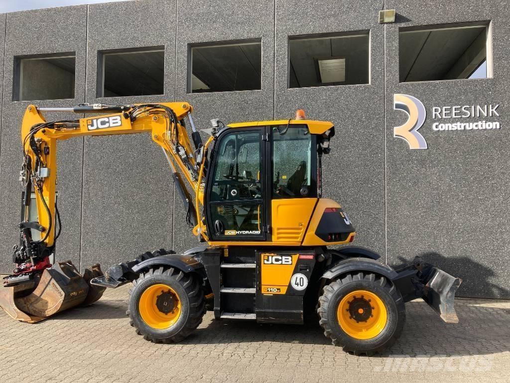 JCB Hydradig HD110W Wielgraafmachines