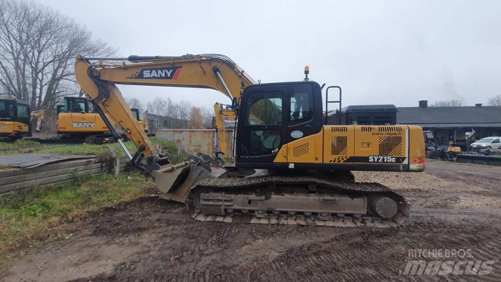Sany SY 215 C Rupsgraafmachines