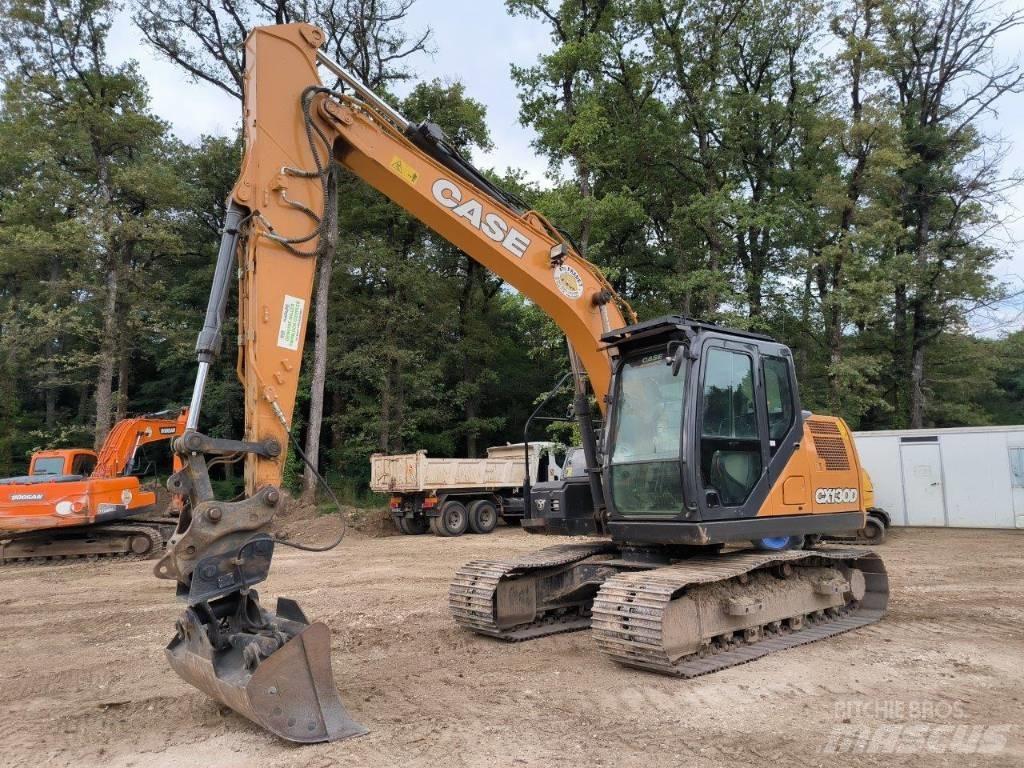 CASE CX 130 D Rupsgraafmachines