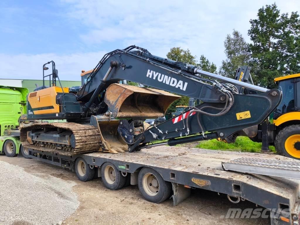 Hyundai HX 210 AL Rupsgraafmachines