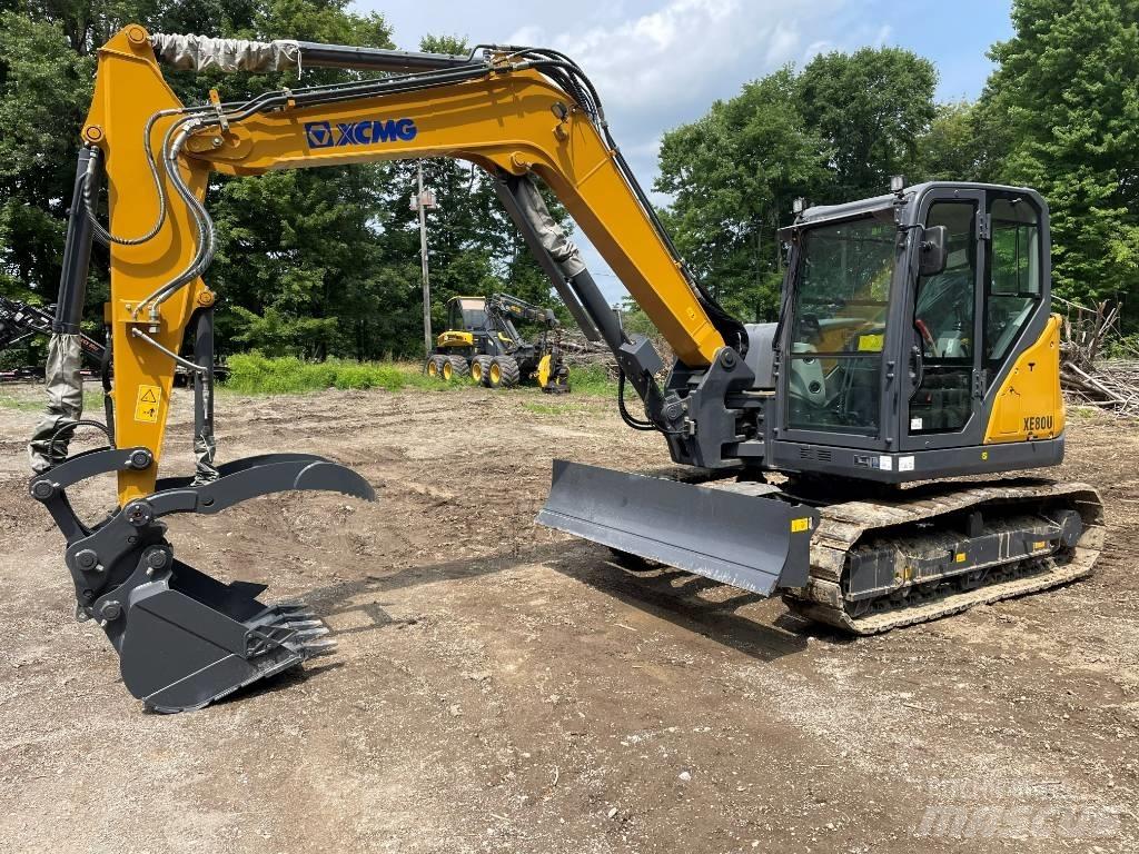 XCMG XE 80 U Minigraafmachines < 7t