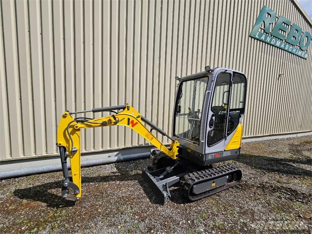 Wacker ET 16 Minigraafmachines < 7t