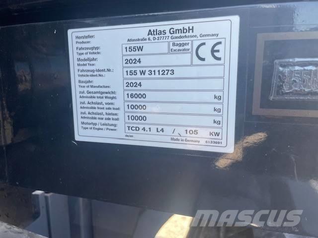 Atlas 155 W Wielgraafmachines