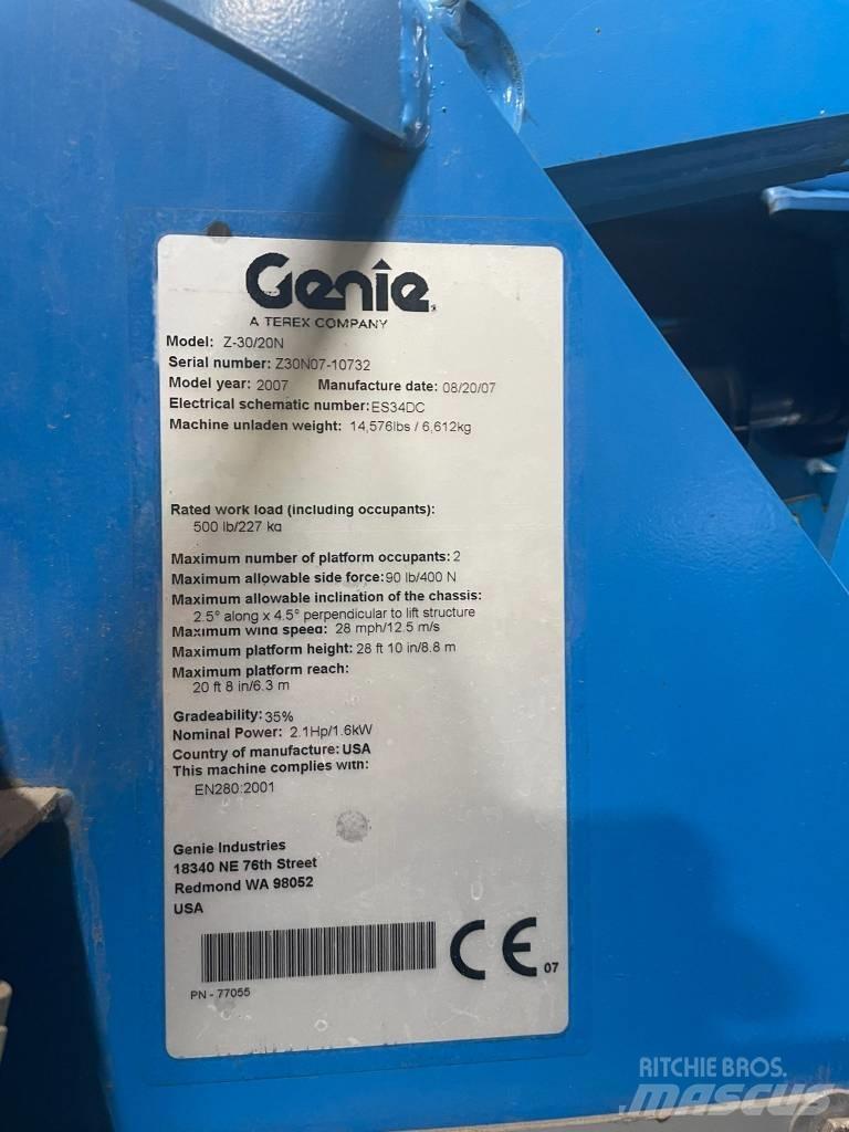 Genie Z 30/20 N RJ Knikarmhoogwerkers