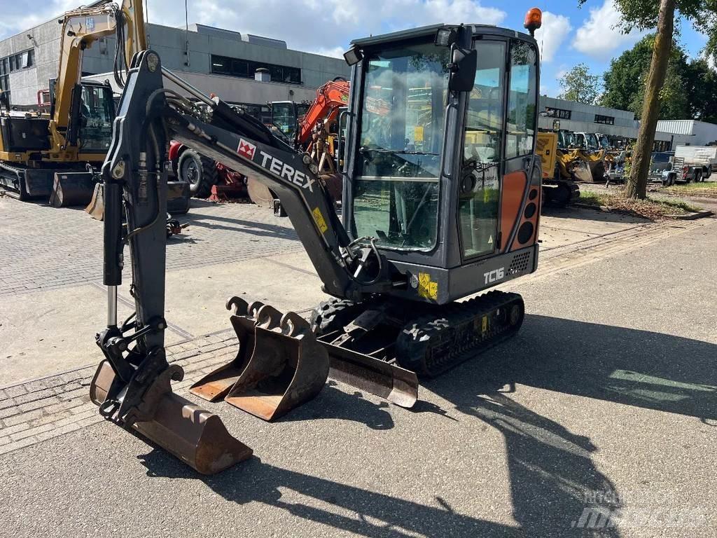 Terex TC16 Minigraafmachines < 7t
