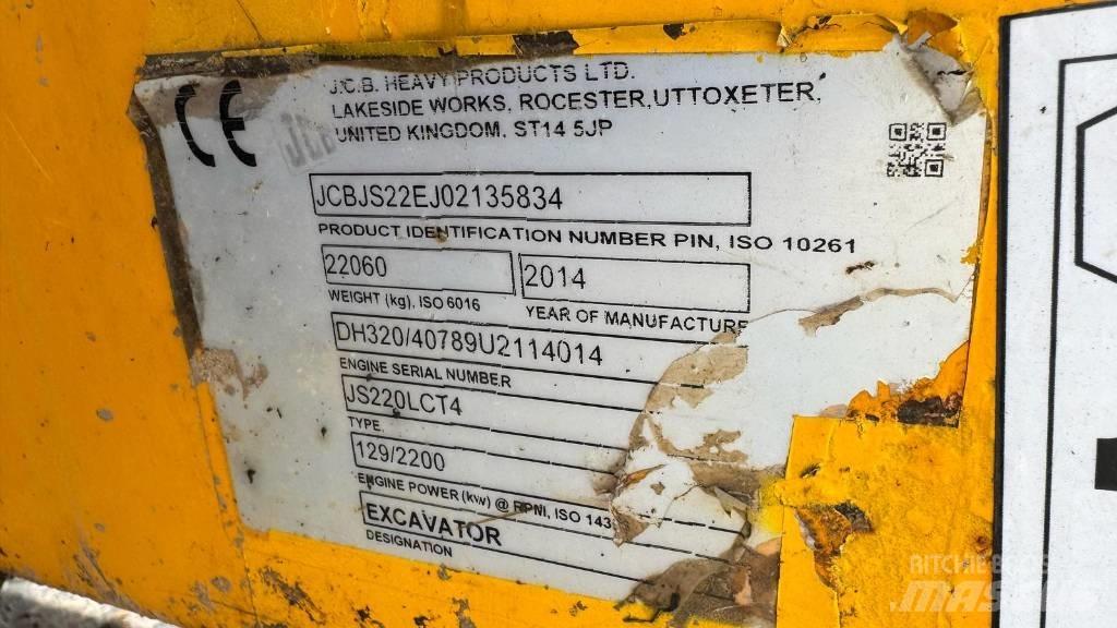 JCB JS 220 LC Rupsgraafmachines