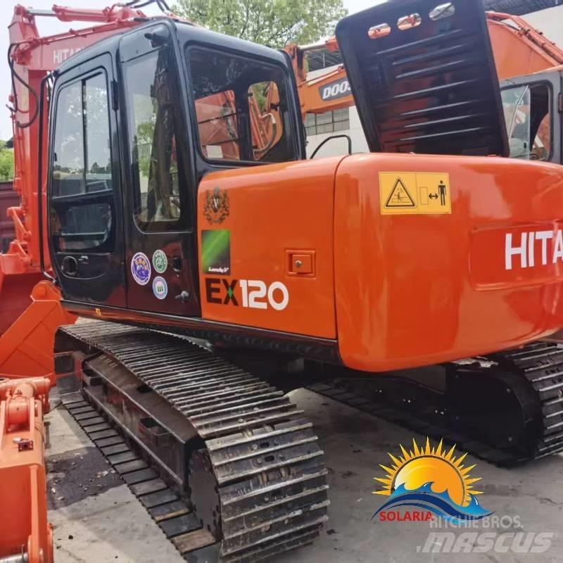 Hitachi EX 120 Rupsgraafmachines