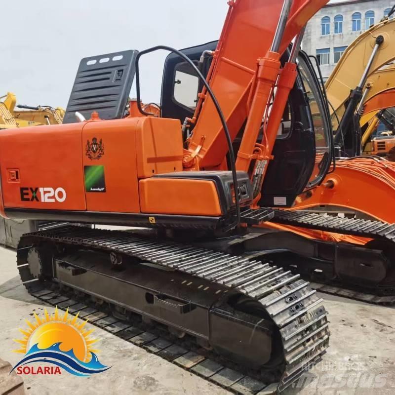 Hitachi EX 120 Rupsgraafmachines